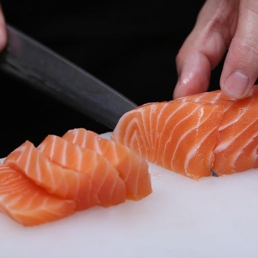 大西洋鲑鱼（三文鱼）去皮去刺去脂肪层  精细化切片  200g/盒*2 商品图2