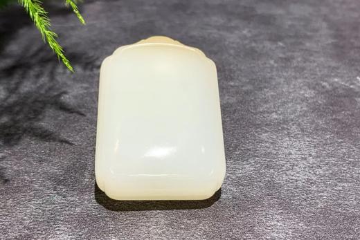 【御珠宫坊】糖羊脂白玉无事牌 商品图4