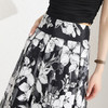 夏季新款，高腰裙时尚气质女装中长裙A字裙雪纺印花半身裙MYX-A151 商品缩略图3