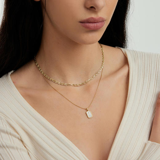 ARSIS银饰｜印记系列 纯银浮雕星座项链 商品图1