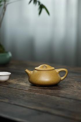 【青山特惠】全手工精品 高温段泥 满瓢 紫砂壶 230cc 方勤平（国工）