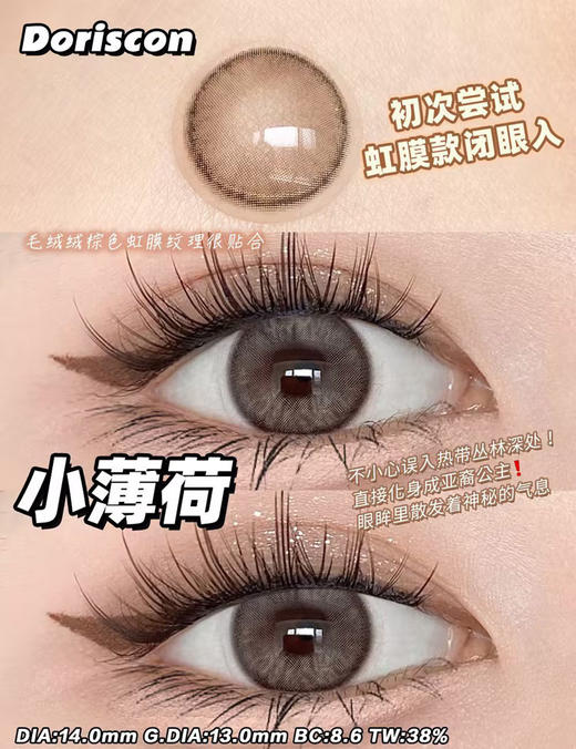 DorisCon 年抛 小薄荷 直径14.0mm着色13.0mm 商品图13