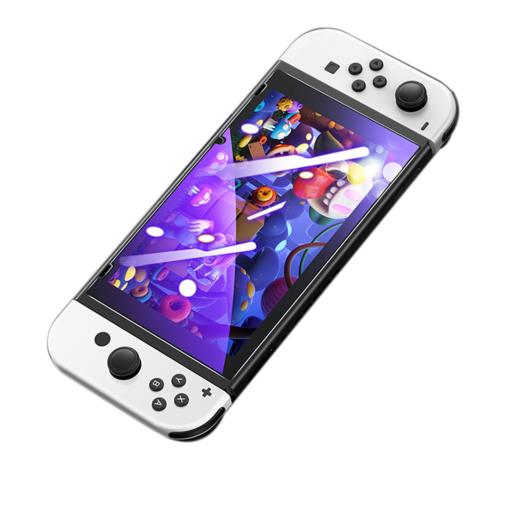 任天堂switch oled高清专用钢化膜（2片装） 商品图0