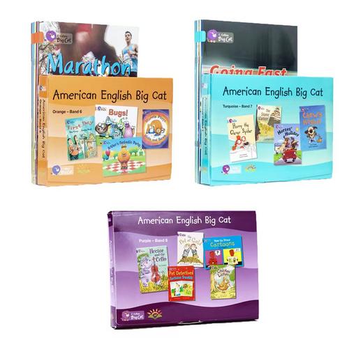 【3-15岁】Big Cat 美版柯林斯大猫分级阅读系列 1-10级 配套练习册 赠原声音频 支持点读 商品图2