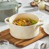 摩登主妇陶瓷双耳汤碗大号家用高级感轻奢欧式带盖的汤盆螺蛳粉碗 商品缩略图2
