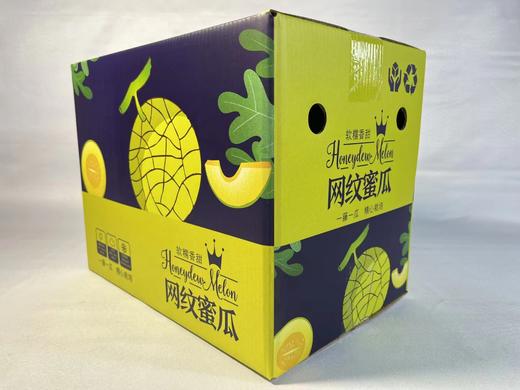 网纹瓜（2粒）4.5-5斤装【分仓直发，72小时发货，周末节假日不发货】 商品图3