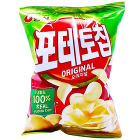 农心土豆薯片原味60g농심 포테토칩 오리지널