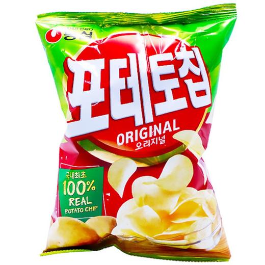 农心土豆薯片原味60g농심 포테토칩 오리지널 商品图0