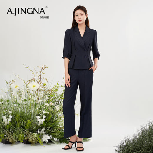 【商场同款】阿菁娜时尚气质西装外套A28X107003 商品图0
