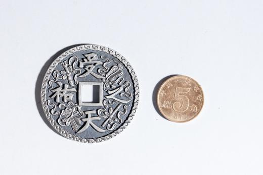 矩德泉坊 纯银手作    受天之佑暗八仙（4.2厘米版）612 商品图7