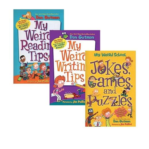 【宝莉爹书单·5-12岁】疯狂学校套装 英文原版 My Weird School  儿童章节桥梁书 校园幽默 【第一季&特别版配音频】 商品图6