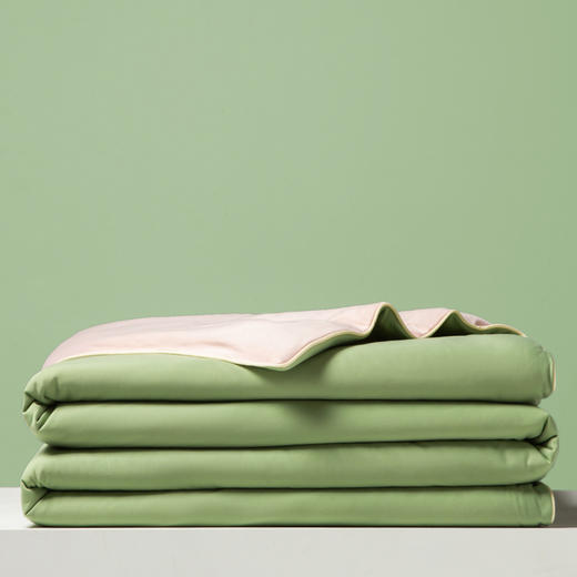 无与伦比 针织棉双拼色大豆夏被 商品图2