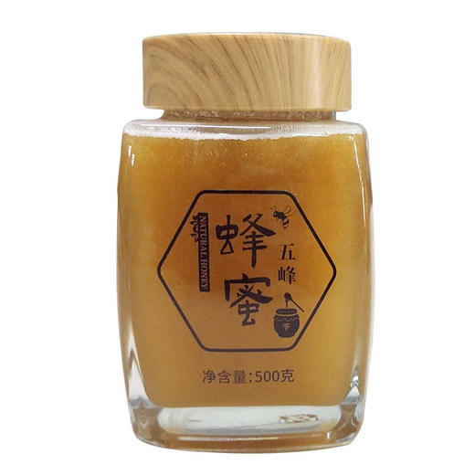 五峰农家蜂蜜高山百花蜜 中蜂木桶蜜 五峰后河源蜜500g罐装 商品图5