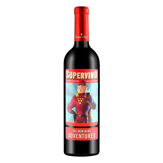 奥兰小红帽 葡萄侠干红 赤霞珠红酒葡萄酒750ml 西班牙进口 商品图0