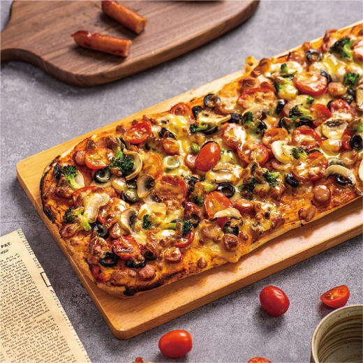 德式香肠佛卡夏披萨 商品图0