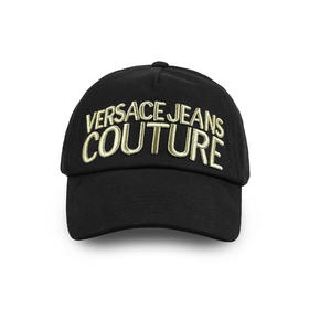 VERSACE 范思哲鸭舌帽遮阳帽大logo字母百搭帽子可调节帽围
