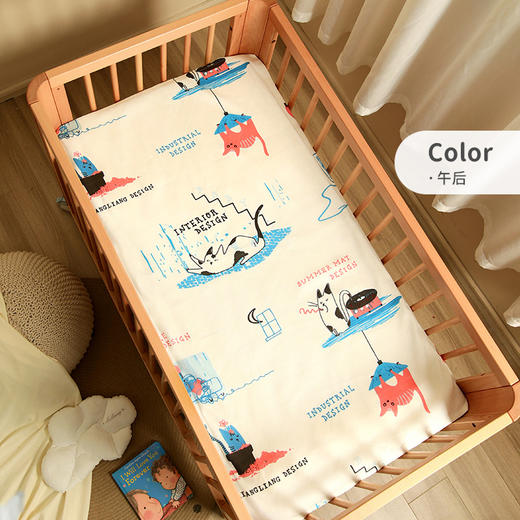 【天丝苎麻凉席】良良婴儿凉席苎麻新生儿宝宝透气夏季幼儿园儿童 商品图11