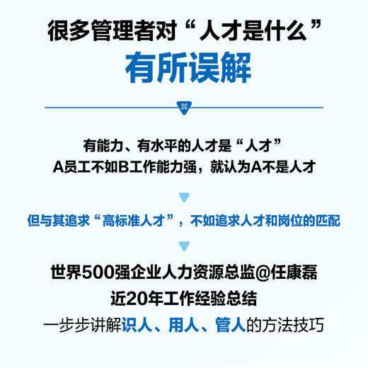 用好人才 发挥人才优势的7个关键 人力资源管理实战派任康磊识人用人 管理者建立考核体系 系统优化人员配置 赠团队管理课程 商品图2