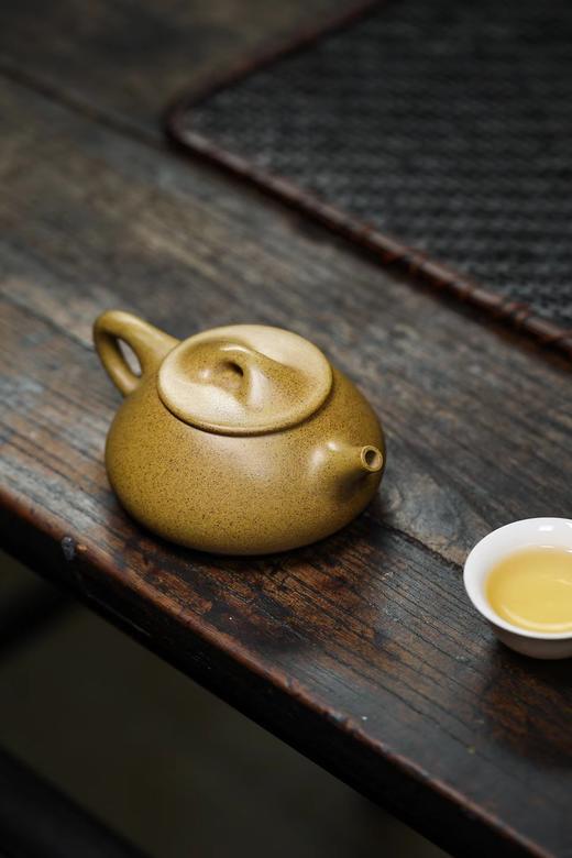 【青山特惠】全手工精品 高温段泥 满瓢 紫砂壶 230cc 方勤平（国工） 商品图1