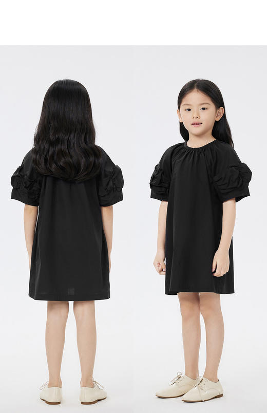 jnby  23年夏款  全棉立体袖笼设计短袖连衣裙  1N6G11480 商品图9