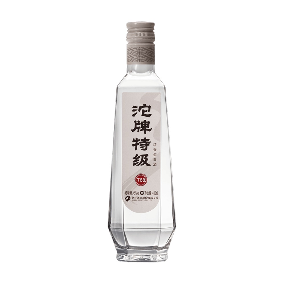 沱牌特级T68浓香型纯粮食酒45度480ml