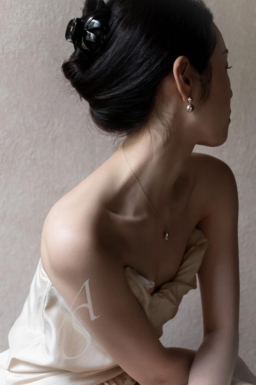 Sophie Buhai   纯银/金色小号蛋型吊坠项链 商品图3