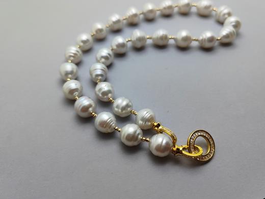 澳白螺纹珠链 商品图1