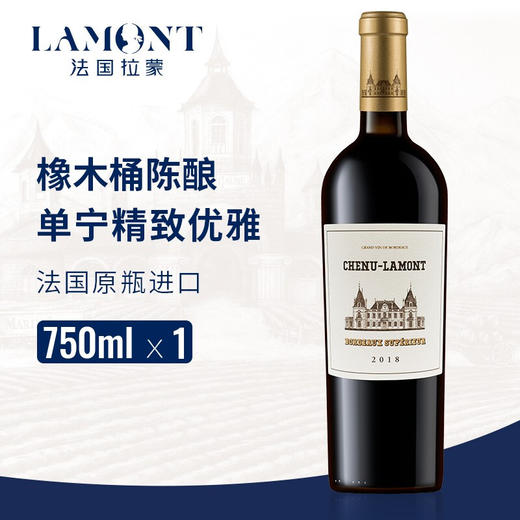拉蒙 法国原瓶进口红酒 拉蒙系列干红葡萄酒 副牌单支 商品图2