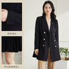 罗蒙春秋长袖连衣裙女士商务通勤西装裙时尚百搭连衣裙女 商品缩略图4