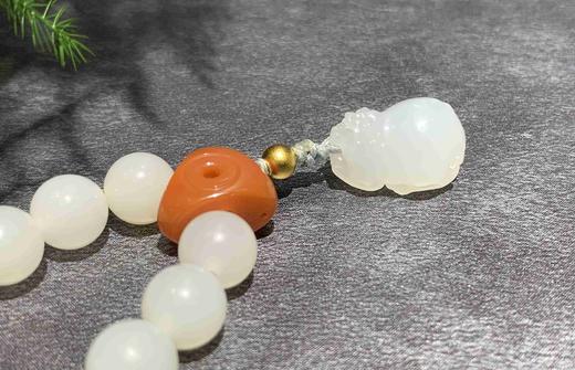 【御珠宫坊】羊脂玉珠串 商品图4