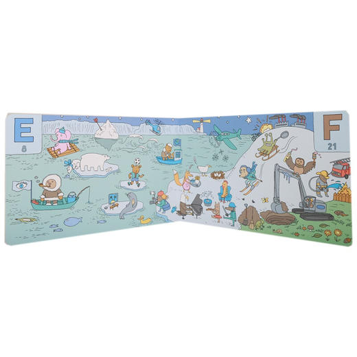Mamoko 妈妈看低幼版 V2.1 从A读到Z 0-3岁 亚历山德拉·米热林斯卡 著 幼儿启蒙 商品图1