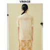 VIMAGE纬漫纪夏季新款简约短款衬衫女上衣衬衣V1909507 商品缩略图4