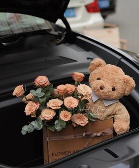 卡布奇诺抱抱熊