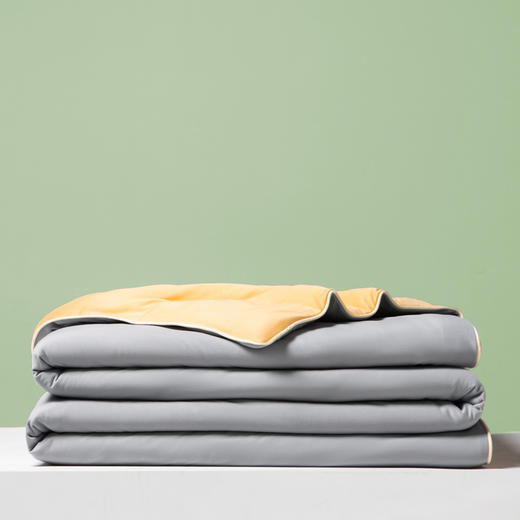 无与伦比 针织棉双拼色大豆夏被 商品图8