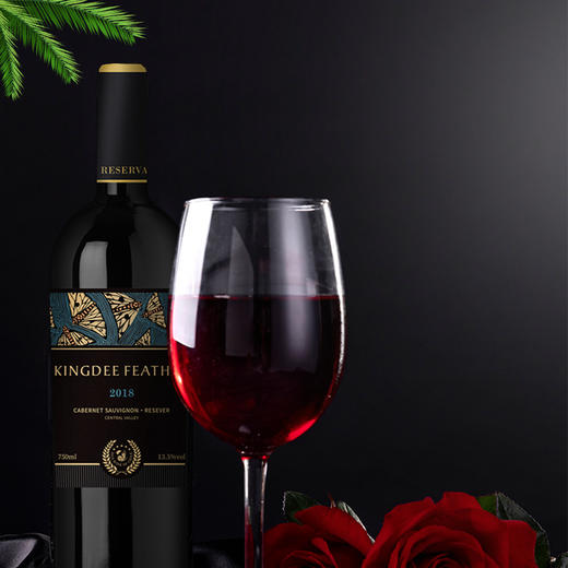 【智利进口】金尾蝶·昼夜珍藏干红葡萄酒13.5%vol 750ml 商品图2