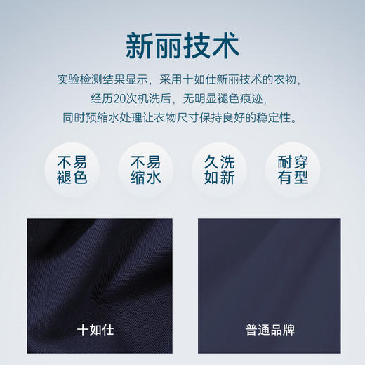 十如仕经典汗无痕拒水拒污短袖POLO-P01-01 商品图5