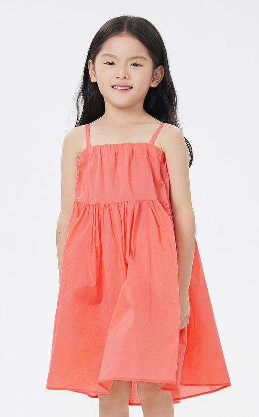 jnby  23年夏款 全棉府绸吊带连衣裙  1N6G12150 商品图3