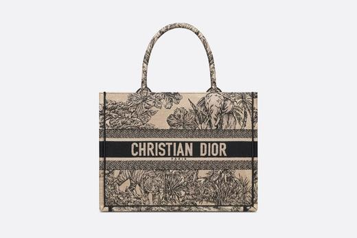 【超惠秒】DIOR 迪奥 女士中号 BOOK TOTE 手袋 印花刺绣 36x27.5x16.5cm  M1296ZRIW / M1296ZEUP 商品图7