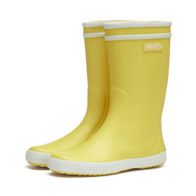 艾高 童靴童  NB12A-F 柠檬黄.【鞋底有膜，试穿小心】