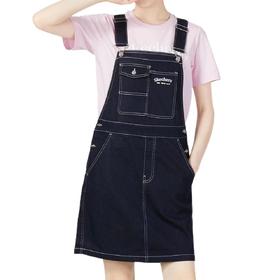 斯凯奇女子FASHION针织连衣裙L223W052/02UM蓝色