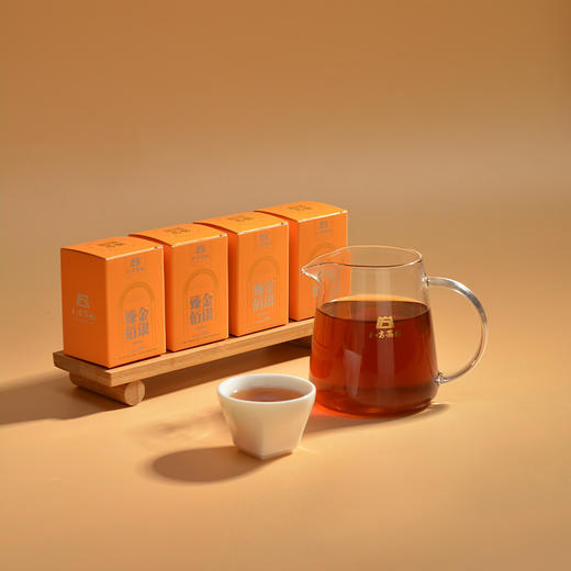 八方茶园2023年臻金佰银普洱熟茶500克盒装 商品图2