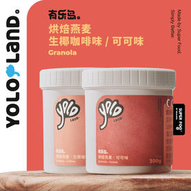 有乐岛 烘焙燕麦 可可坚果早餐即食干吃零食营养