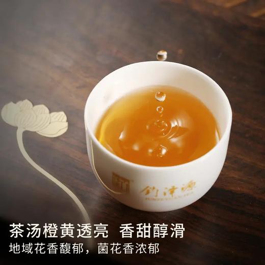 钧泽源有机黑茶 祝福 500克/盒2018年茯砖 商品图3