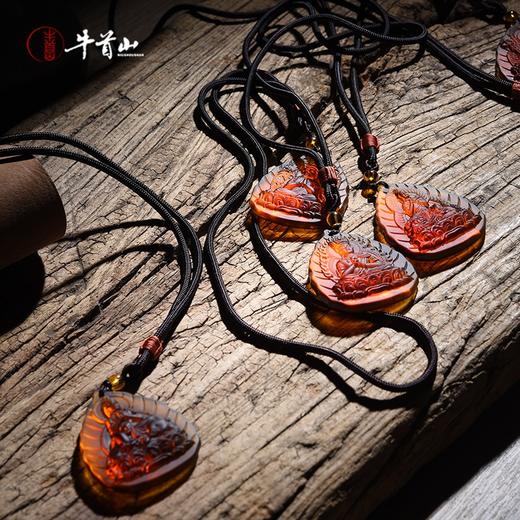 牛首山文创十二生肖古法琉璃吊坠项链男女款南京纪念品国潮伴手礼 商品图3