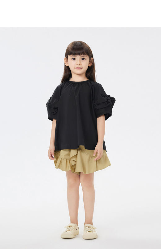 jnby  23年夏款  全棉薄纱裙裤短裤  1N6E13940 商品图6