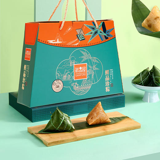 鲜品屋-1.12kg鲜品珍粽礼盒 商品图5