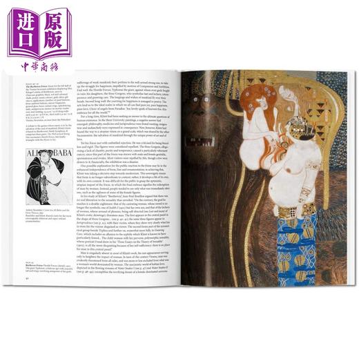 预售 【中商原版】klimt 英文原版 克里姆特 Taschen 商品图3