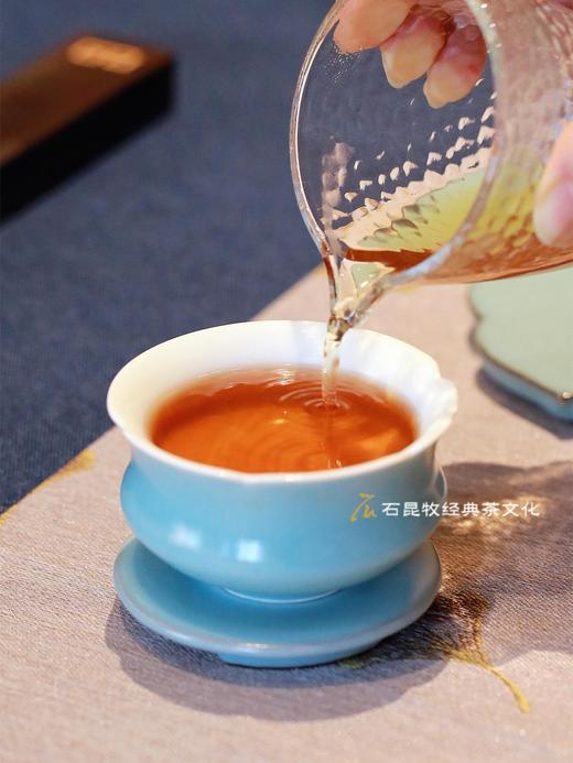 2023天授 臻品古树生茶 宁静之心  石昆牧老师定制 商品图4