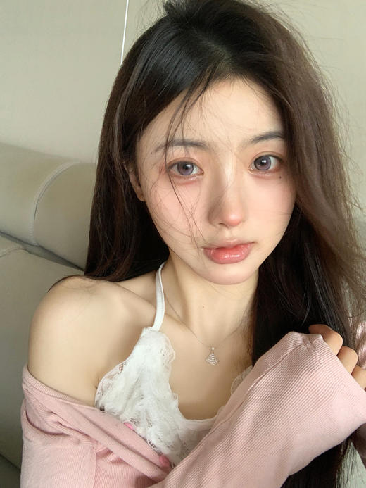 Kira Fairy半年抛 · 早安情话&治疗晚安 14.2mm白狮参考着色中等直径  韩产2片 商品图13