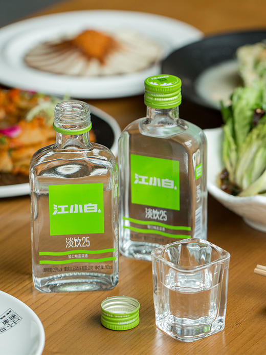 江小白25度淡饮小曲清香型纯高粱白酒168mL 商品图2